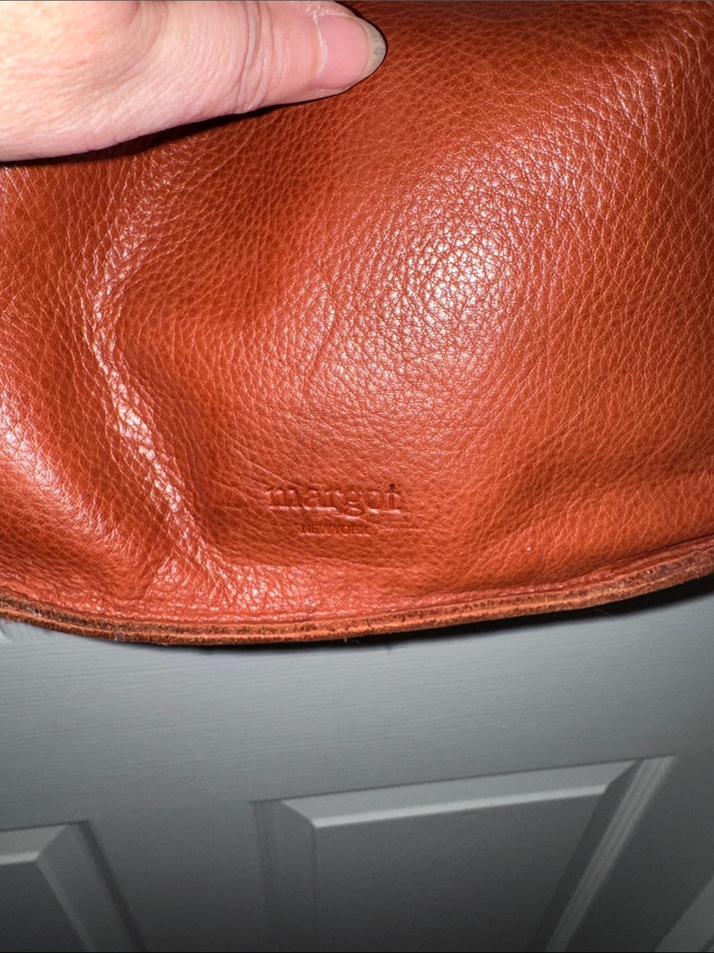 Margot Leather womens shoulderBag — Rustic Brown - Picture 11 of 11